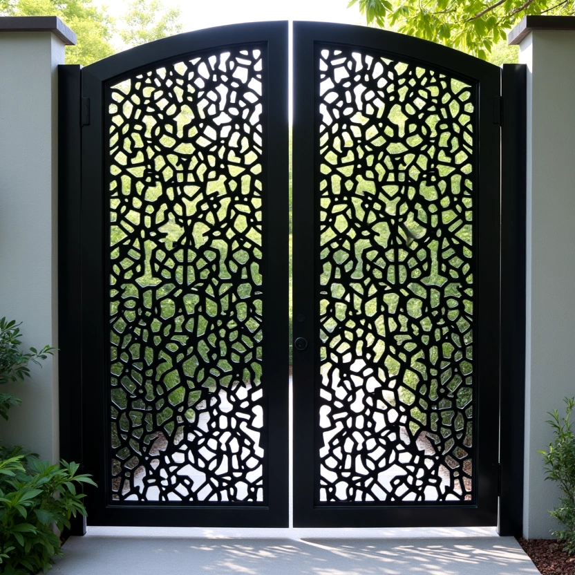 Reja Decorativa Residencial — SoleraLaser